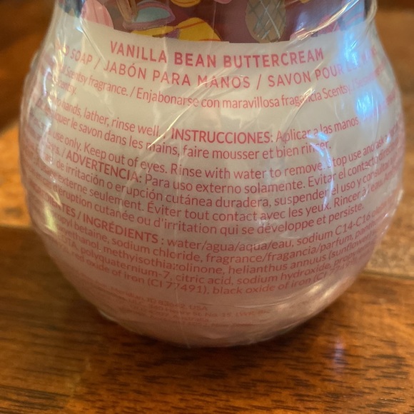 Scentsy vanilla bean hand soap - Picture 3 of 4